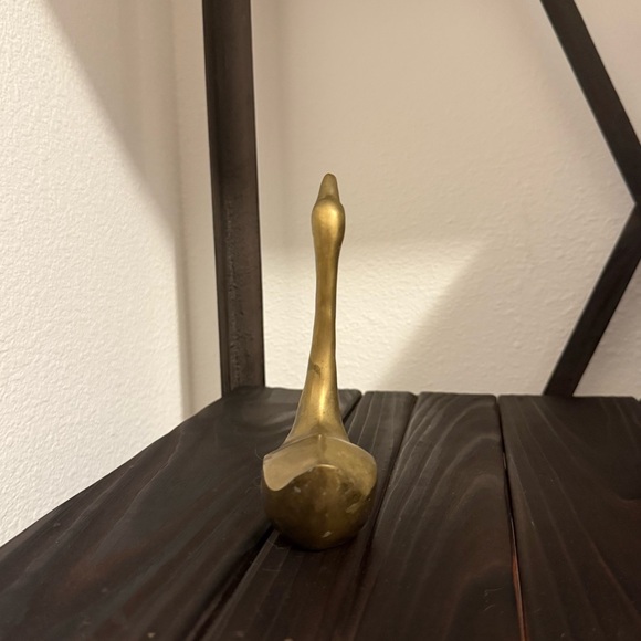 Brass Swans Figurine Set - Picture 8 of 14